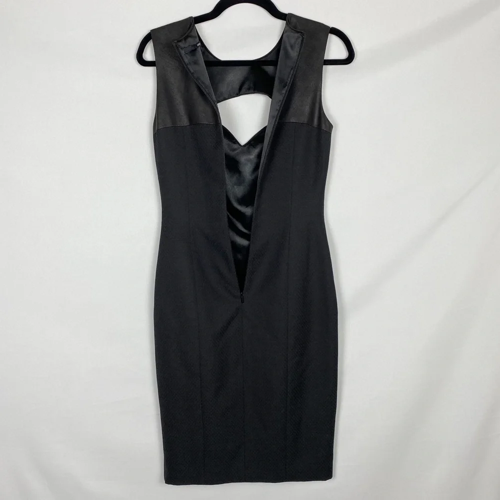 Jay Godfrey Black Chest Cutout Dress - Picture 9 of 10